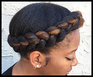 halo updo hairstyle