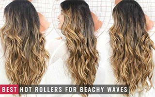 hot rollers for beach waves